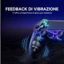 Carica l'immagine nel visualizzatore di Gallery, ECHTPower Upgrade Controller per P4, Porta Type-C, Pulsanti Posteriori, Controller Bluetooth per P4/ PC, Batteria da 100