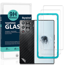 Carica l'immagine nel visualizzatore di Gallery, Ibywind 2 Pezzi Vetro Temperato per Nubia Red Magic 10 Pro/10 Pro+/10S Pro/10S Pro+ 5G,con 1 Pezzo Pellicola Fotocamera,