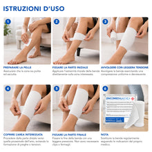 Carica l'immagine nel visualizzatore di Gallery, AIESI® Benda elastica medicata con pasta all’ossido di zinco F.U. m 5x10 cm ZINCOMED ELASTIC, Made in Italy