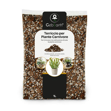 Carica l'immagine nel visualizzatore di Gallery, GebEarth® | Terriccio Piante Carnivore | pH Acido 3,9 | Miscela Professionale con Torba Bionda Acida di Sfagno e Perlite