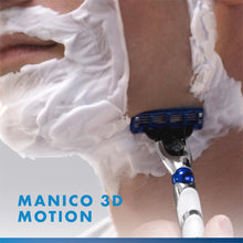 Carica l'immagine nel visualizzatore di Gallery, Gillette Mach3 Turbo Rasoio da Uomo, 1 Rasoio Barba, 2 Lamette di Ricambio