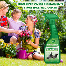 Carica l'immagine nel visualizzatore di Gallery, Gardemia Disabituante Anti Piccioni 750ml Spray Sgradito Azione Naturale Barriera Vegetale Che Disabitua da Balcone Casa