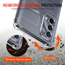 Carica l'immagine nel visualizzatore di Gallery, iVoler Cover per Realme GT Master Edition, Custodia Trasparente per Assorbimento Degli Urti con Paraurti in TPU Morbido,