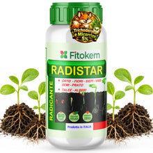 Carica l'immagine nel visualizzatore di Gallery, FITOKEM Radistar - Effetto Ormone Radicante per Talee in Polvere (100 gr) Radicante per Piante, Limone, Orchidee, Micorr