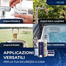 Carica l'immagine nel visualizzatore di Gallery, 21 Parametri, 125 + 20 Strisce per Test dell'Acqua Potabile + 2x Test Batteri Coliformi, Strisce per Test pH, Tester Acq