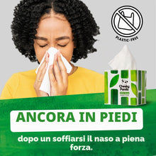 Carica l'immagine nel visualizzatore di Gallery, The Cheeky Panda Fazzoletti di Carta | 12 Scatola - 56 Fazzoletti per Scatola | Realizzati in bambù | 3 Veli