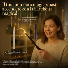 Carica l'immagine nel visualizzatore di Gallery, comforder 12 Candele LED Sospese con Bacchetta Telecomando, Timer 6h