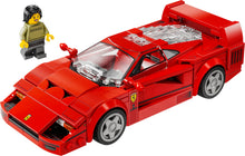 Carica l'immagine nel visualizzatore di Gallery, LEGO Speed Champions Supercar Ferrari F40, Modellino di Auto Sportiva da Costruire, Macchina Giocattolo da Collezione con Minifigure del Pilota, Giochi per Bambini e Bambine da 9 Anni in su 76934