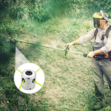 Carica l'immagine nel visualizzatore di Gallery, Testina Decespugliatore Universal Alluminio con 4 Nylon Filo Trimmer Head Accessori per Stringa di Alluminio Testa di Er