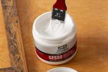 Carica l'immagine nel visualizzatore di Gallery, Pébéo - Studio Acrylics Gesso Acrilico 1 litro - Bianco - Sottofondo Colori acrilici per preparare Tutti i Supporti -