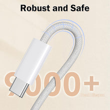 Carica l'immagine nel visualizzatore di Gallery, Cavo USB C [2metri 2Pezzi] 3.1A Cavo ricarica rapida type c per iphone