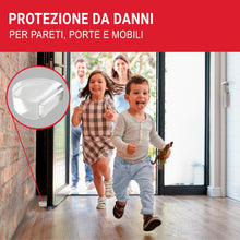 Carica l'immagine nel visualizzatore di Gallery, LouMaxx pavimento fermaporta autoadesivo - pavimento fermaporta adatto a tutti i pavimenti duri per proteggere pareti e 