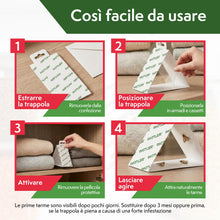Carica l'immagine nel visualizzatore di Gallery, PATTLER Antitarme per Armadi Vestiti con Feromoni – 8 Pezzi. Trappole Adesive con Feromoni Antitarme, Protezione Ideale 