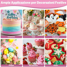 Carica l'immagine nel visualizzatore di Gallery, Coloranti Alimentari a 12 Colori X 10 ML-Grado Alimentare Colorante Alimentare Liquidi Concentrati per Decorare Torte, U