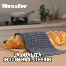 Carica l'immagine nel visualizzatore di Gallery, Moosfor Panni da cucina in 100% cotone, altamente assorbenti, morbidi, ad asciugatura rapida, accessori da cucina per la