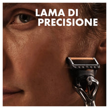 Carica l'immagine nel visualizzatore di Gallery, Gillette Fusion 5 Proglide Lamette da Barba, per Rasoio di Sicurezza, Confezione da 4 Ricambi da 5 Lame, con 5 Lame di P