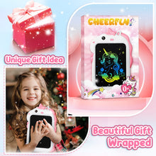 Carica l'immagine nel visualizzatore di Gallery, Unicorno Bambina Giocattolo Giochi Bambini - Idee Regalo Natale Compleanno Bambina Bambini Bambino 2 3 4 5 6 + Anno LCD Tavoletta Grafica Lavagna Magica Tablet Disegno Bambini Giochi Giocattoli Regali