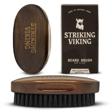 Carica l'immagine nel visualizzatore di Gallery, Striking Viking Spazzola Barba Setole Cinghiale – 11 cm, Marrone
