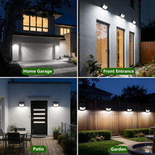 Carica l'immagine nel visualizzatore di Gallery, Luce Solare Led Esterno, 3 Modos IP65 Impermeabile Faretto LED da Esterno con Sensore di Movimento, Lampada Solare da Es