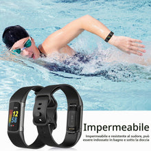 Carica l'immagine nel visualizzatore di Gallery, Coiwxmoi Cinturino per Fitbit Charge 6 / Fitbit Charge 5, Sportivi Regolabile Cinturini Morbido Silicone Ricambio per Uo