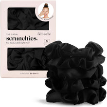 Carica l'immagine nel visualizzatore di Gallery, Kitsch Scrunchies Di Raso Per Capelli Per Le Donne - Più Morbido Di Seta Scrunchies | Scrunchies Di Raso Per Le Ragazze 