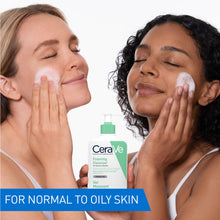 Carica l'immagine nel visualizzatore di Gallery, Schiuma Detergente Viso 473ml con Ceramidi, Niacinamide e Acido Ialuronico - Ipoallergenica e Senza Profumo per una Pell