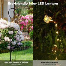 Carica l'immagine nel visualizzatore di Gallery, Comius Sharp Lanterne Solari da Esterno, Annaffiatoio Solare, Impermeabile Luci Solare da Giardino con Gancio da Pastore