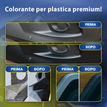Carica l'immagine nel visualizzatore di Gallery, ATG® Rinnova plastiche Auto Nero - Ravviva plastiche Auto Esterno - Rinnova plastica - Cura Delicata della plastica per 