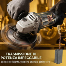 Carica l'immagine nel visualizzatore di Gallery, 20 Pezzi Spazzole di Carbone 5x8x15mm, Carboncini per Motore Elettrico, Compatibili con Smerigliatrice Angolare, Trapano