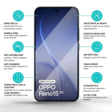 Carica l'immagine nel visualizzatore di Gallery, smartect Vetro Temperato 3 Pezzi per Oppo Reno 15 5G / 14 5G