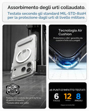 Carica l'immagine nel visualizzatore di Gallery, Spigen Cover Ultra Hybrid S MagFit per iPhone 18 Pro Max/iPhone 17 Pro Max