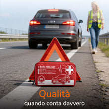 Carica l'immagine nel visualizzatore di Gallery, Upgrade4cars Kit Pronto Soccorso Auto Versione 2026 Norma DIN 13164