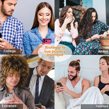 Carica l'immagine nel visualizzatore di Gallery, QHOHQ Pellicola Privacy per iPhone 18 Pro Max, 9H+ Vetro Temperato