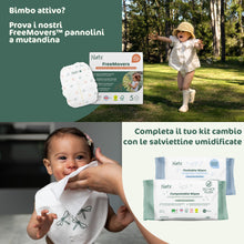 Carica l'immagine nel visualizzatore di Gallery, Naty BioEmbrace Pannolini Neonato, Taglia 1 (2–5kg), 25 pezzi