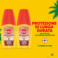 Carica l'immagine nel visualizzatore di Gallery, Autan Zecche e Tafani Vapo, Spray Antizanzare Repellente, 2 x 100ml