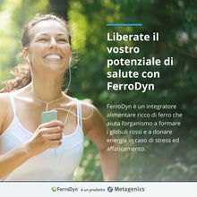 Carica l'immagine nel visualizzatore di Gallery, Metagenics FerroDyn - Ferro Biodisponibile e Assorbibile - 84 Compresse