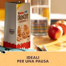 Carica l'immagine nel visualizzatore di Gallery, Kinder Crunchy, Cookies Gusto Kinder, Confezione da 136g