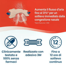 Carica l'immagine nel visualizzatore di Gallery, Breathe Right Cerottini Nasali Extra Forti, 44 Pezzi - Sollievo Nasale