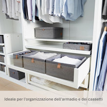 Carica l'immagine nel visualizzatore di Gallery, LOVE IT STORE IT Premium Organizer armadio, grigio, set 2 pezzi