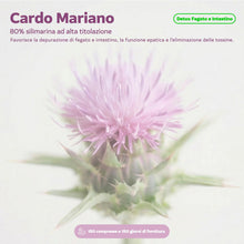 Carica l'immagine nel visualizzatore di Gallery, Cardo Mariano, Carciofo e Tarassaco - 150 Compresse | Cardo Mariano | Integratore per Detox Fegato, Cardo Mariano Fegato