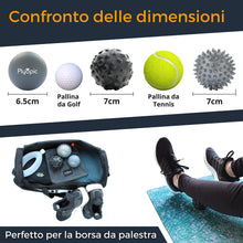 Carica l'immagine nel visualizzatore di Gallery, Plyopic Palline da Massaggio (Set di Massage Balls) | Sfere Massaggianti Muscolari per Automassaggio, Il Rilascio Miofas