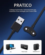 Carica l'immagine nel visualizzatore di Gallery, MoKo 2 Pezzi Caricatore Compatibile con Ticwatch PRO 5/PRO 3 Ultra GPS/PRO 3 GPS/PRO 3 LTE/PRO X/E3, Cavo di Ricarica Ma