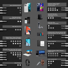 Carica l'immagine nel visualizzatore di Gallery, Set Mini Cacciaviti Precisione 29 in 1 Professionale, Kit riparazioni smontaggio per Occhiali, Orologio, iPhone, iPad, S