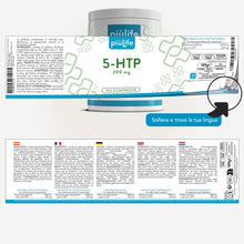 Carica l'immagine nel visualizzatore di Gallery, 5HTP da 1000 mg Estratto Di Griffonia Tit. 20% PiùLife - 180 Compresse