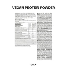 Carica l'immagine nel visualizzatore di Gallery, Bulk Proteine Vegane in Polvere, Frullato Proteico Vegetale, Cioccolato Cookies, 500 g, Formula Nuova e Migliorata, 14 P