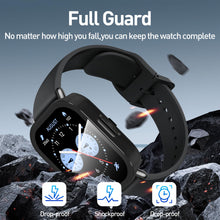 Carica l'immagine nel visualizzatore di Gallery, Diruite 3 Pezzi Cover per Xiaomi Redmi Watch 5 Lite Vetro Temperato Pellicola Protettiva PC Rigido Case Protettiva Ultra