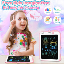 Carica l'immagine nel visualizzatore di Gallery, Unicorno Bambina Regalo Giochi Bambini: Gioco Giochi Giocattoli Bambini Bambina 2 3 4 5 6 anni Femmina Regalo Regali Natale Bambini Ragazza Calendario Avvento Lavagna Lavagnetta Cancellabile Bambini