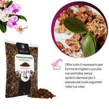 Carica l'immagine nel visualizzatore di Gallery, GebEarth® - Terriccio per Orchidee, Substrato per Orchidee da 1 Litro【 Terriccio Professionale per tutte le Orchidee 】