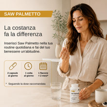 Carica l'immagine nel visualizzatore di Gallery, Serenoa Repens Saw Palmetto Capelli 16.000 mg 40:1