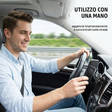 Carica l'immagine nel visualizzatore di Gallery, 4 Pezzi Calamita per Cellulare Auto, Piastre Metalliche Adesive (2 Rettangolari e 2 Rotonde), Calamita Adesiva Sottile p